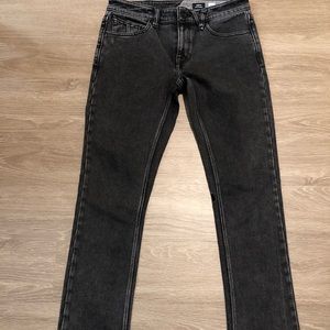 Volcom Vorta Slim Straight Mens Denim Jeans (31)